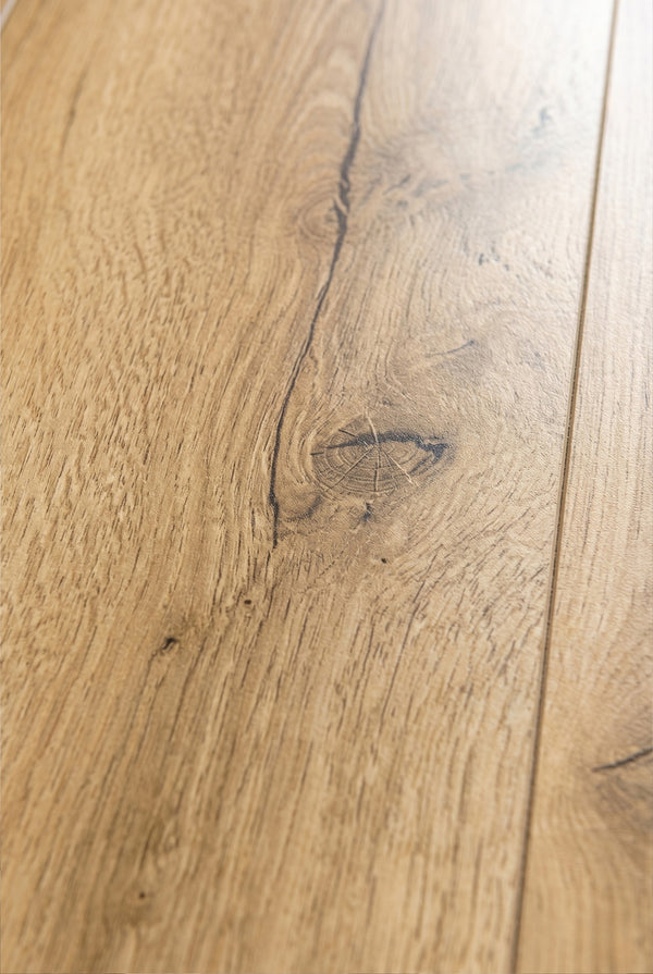 SPC Klick-Vinylboden - Alpamaya - Goldbraune Holzoptik - 5mm