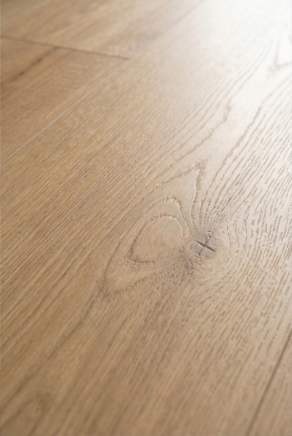 SPC Klick-Vinylboden - Fisher - Hellbraune Holzoptik - 6mm