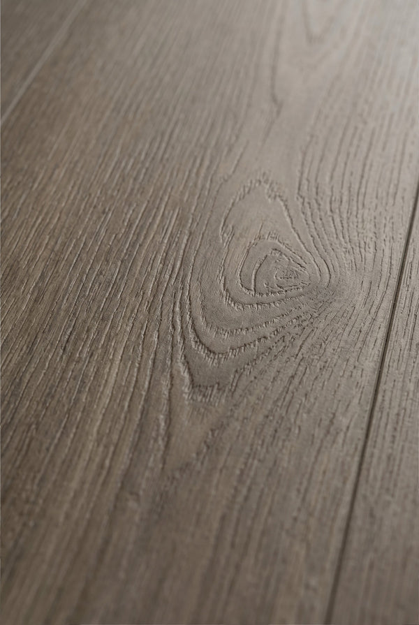 SPC Klick-Vinylboden - Hampton - Mittelbraune Holzoptik - 6mm