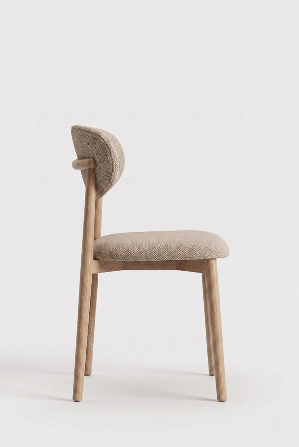 Nordex Esszimmerstuhl - Taupe - Beige Metallbeine