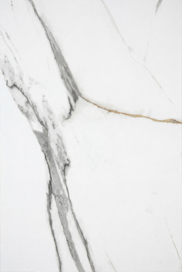 SPC Klick-Vinylboden - Calacatta Weiß - Marmoroptik - 60 x 60 cm