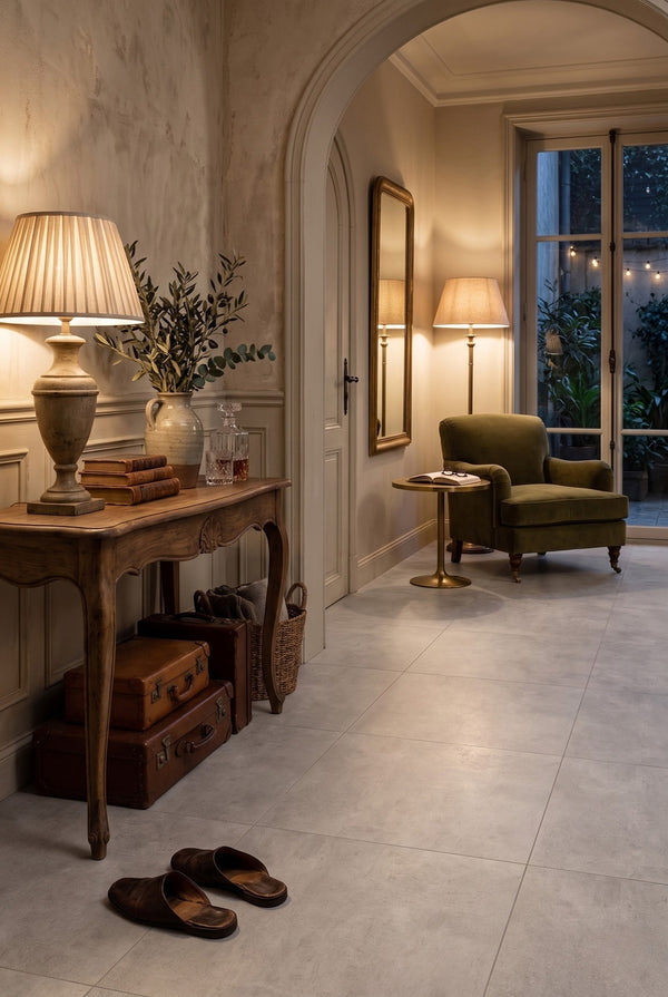 SPC Klick-Vinylboden - Concrete Dust - Betonoptik - 60 x 60 cm