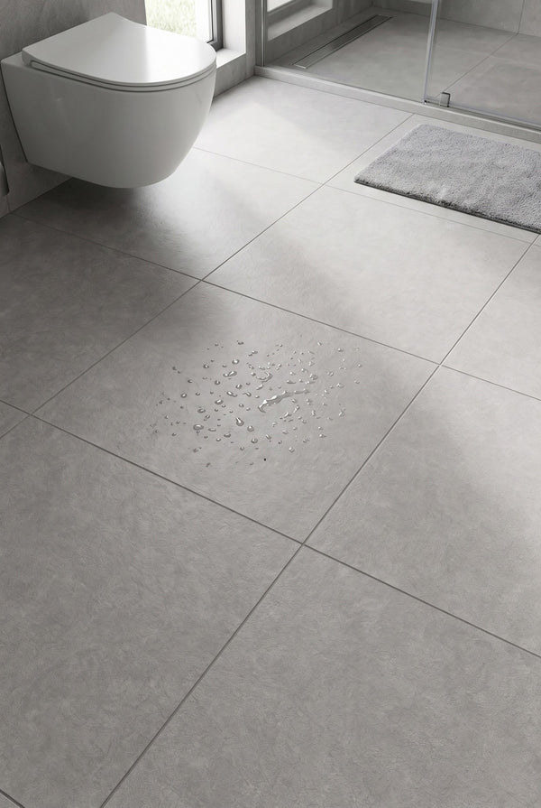 SPC Klick-Vinylboden - Concrete Light - Betonoptik - 60 x 60 cm