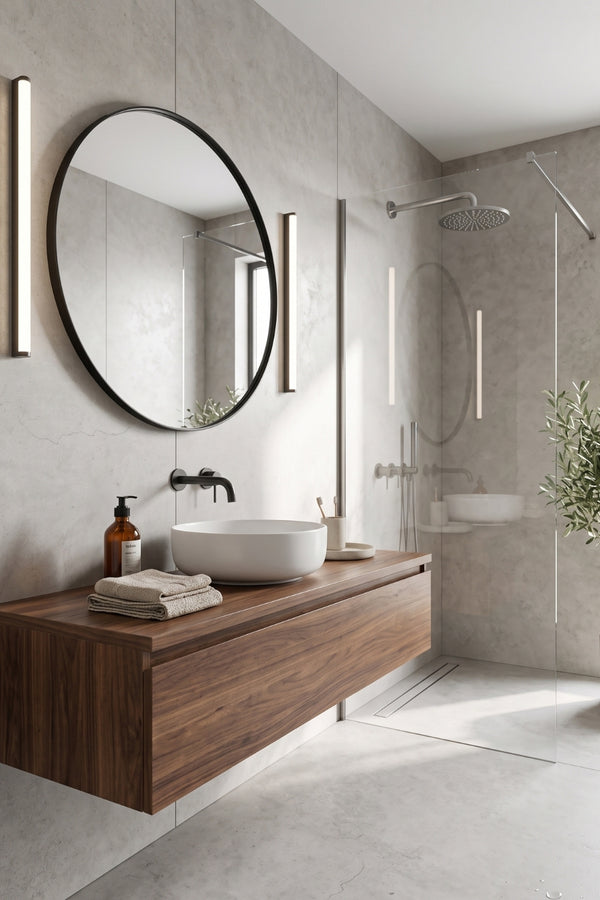 SPC-Wandpaneel - Harmony Elegant (Matt) - Marmoroptik - 122 x 260 cm