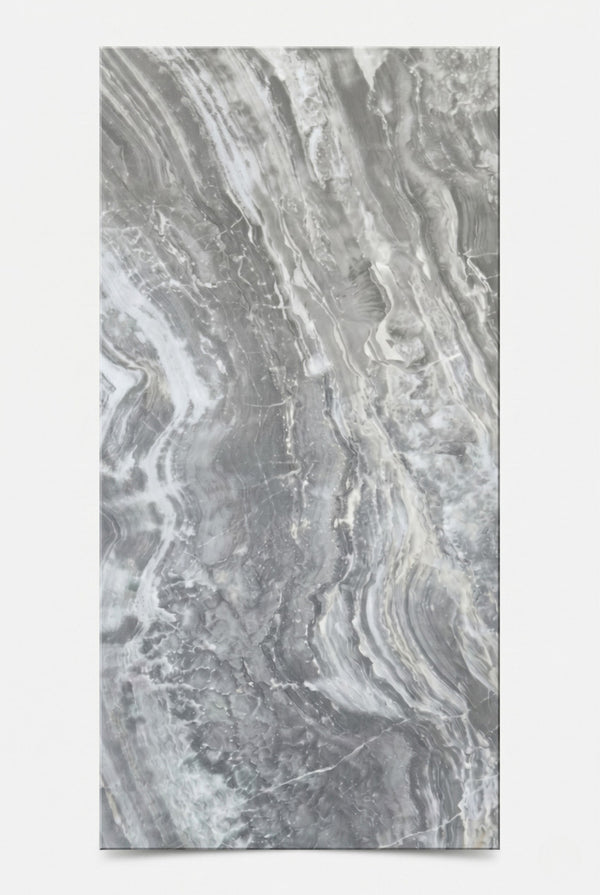 SPC-Wandpaneel - Light Onyx (Matt) - Marmoroptik - 96 x 280 cm