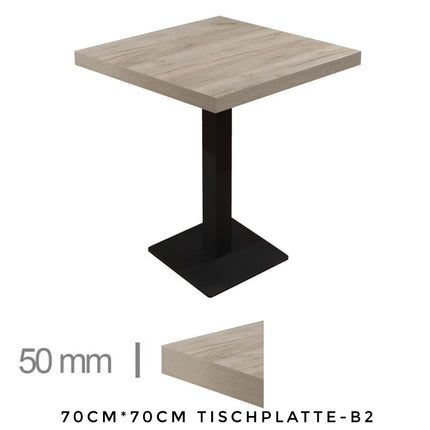 Gastro Tisch Delfin B2-70cm*70cm