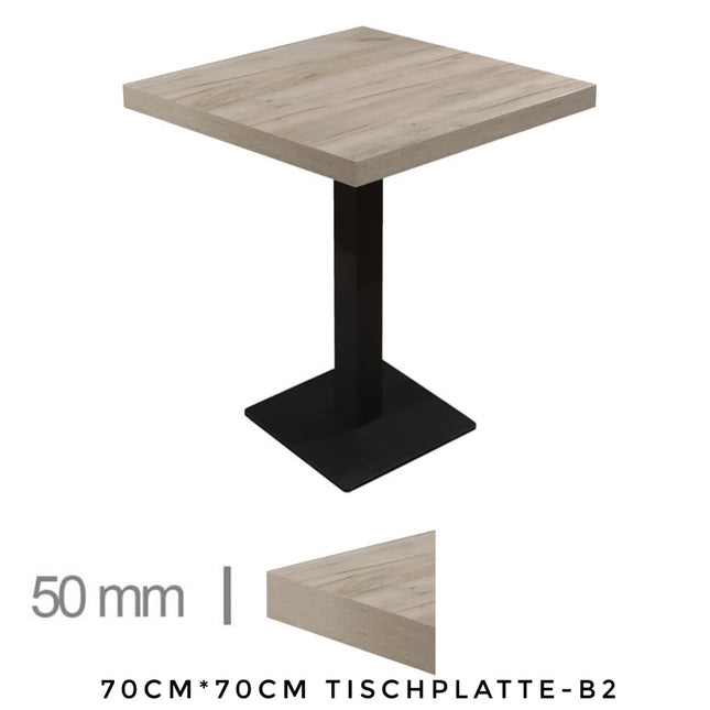 Gastro Tisch Delfin B2-70cm*70cm