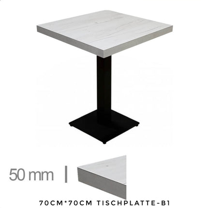 Gastro Tisch Delfin B1- 70cm*70cm