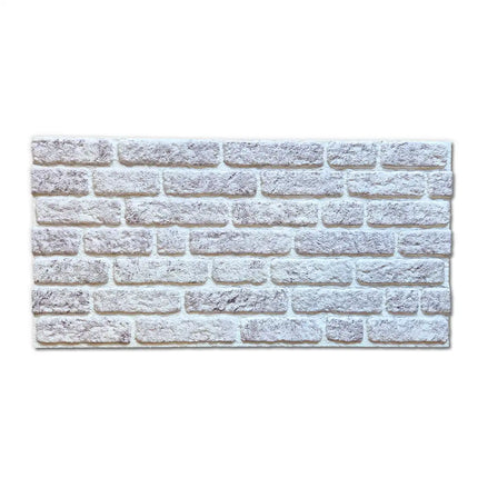 Steinstreifen 3D Wandpaneel 1702 EPS Hellgrau – Isolierend – Für innen/außen – 100x50x2cm