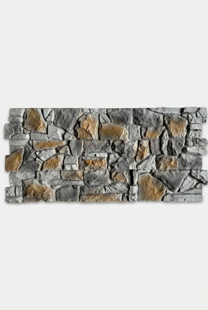 3D-Wandpaneel - Arizona Grau - Ziegeloptik - EPS