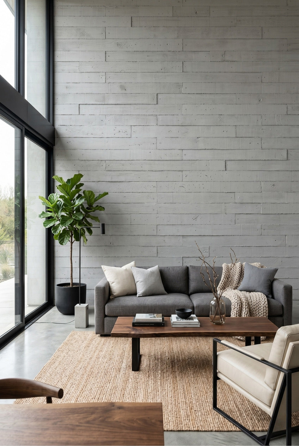 3D-wandpaneel - beton - baksteenlook - EPS