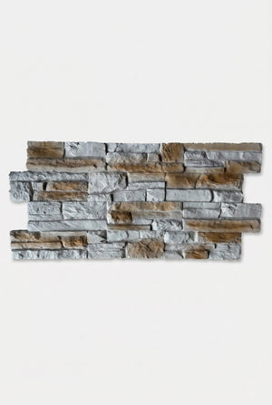3D-Wandpaneel - Colorado Grau-Braun - Ziegeloptik - EPS