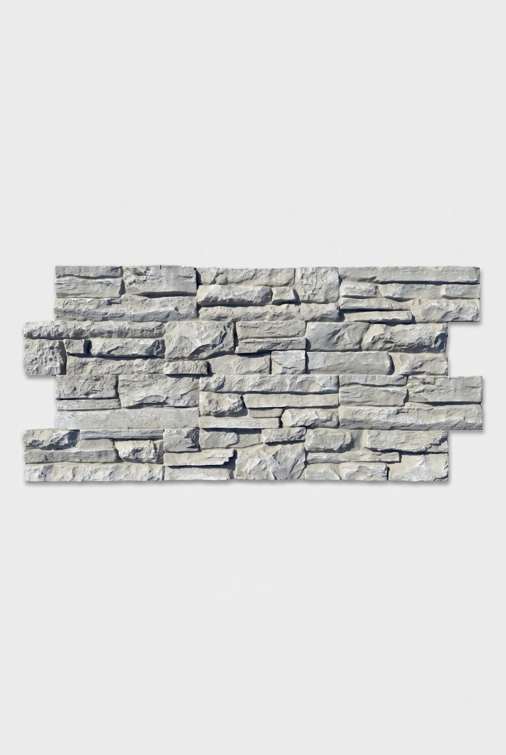 Panneau mural 3D - Colorado Gris clair - Aspect brique - EPS