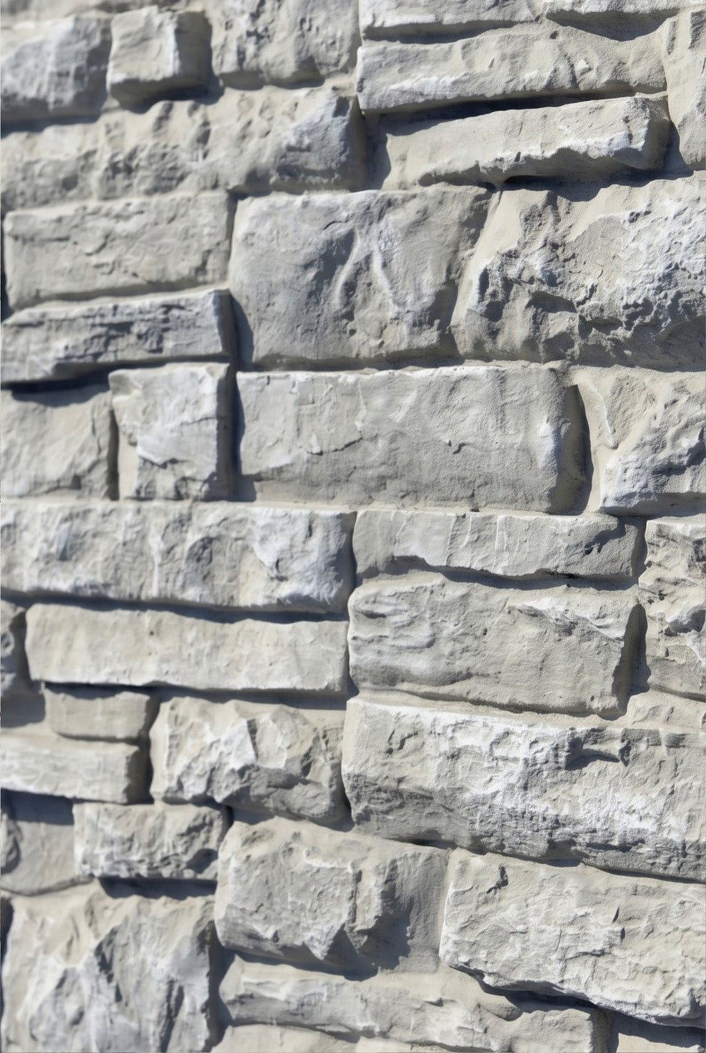 Panneau mural 3D - Colorado Gris clair - Aspect brique - EPS
