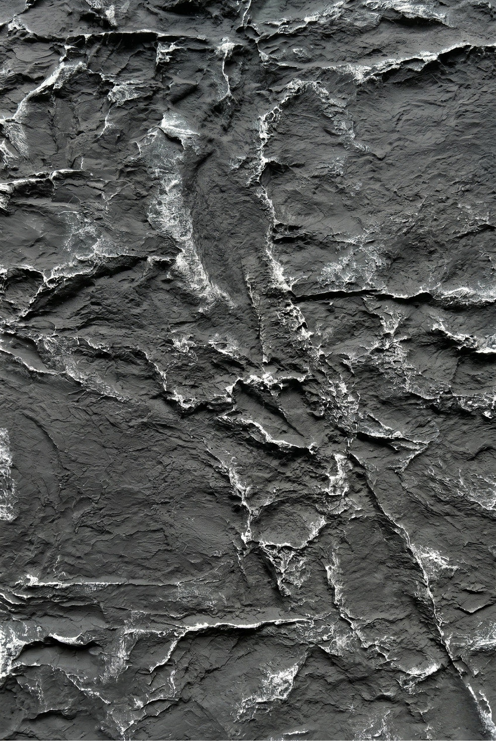 3D-wandpaneel - Donkere Canyon - Steenlook - EPS