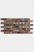 3D-wandpaneel - Ladrillo Donker Rustiek - Baksteenlook - EPS