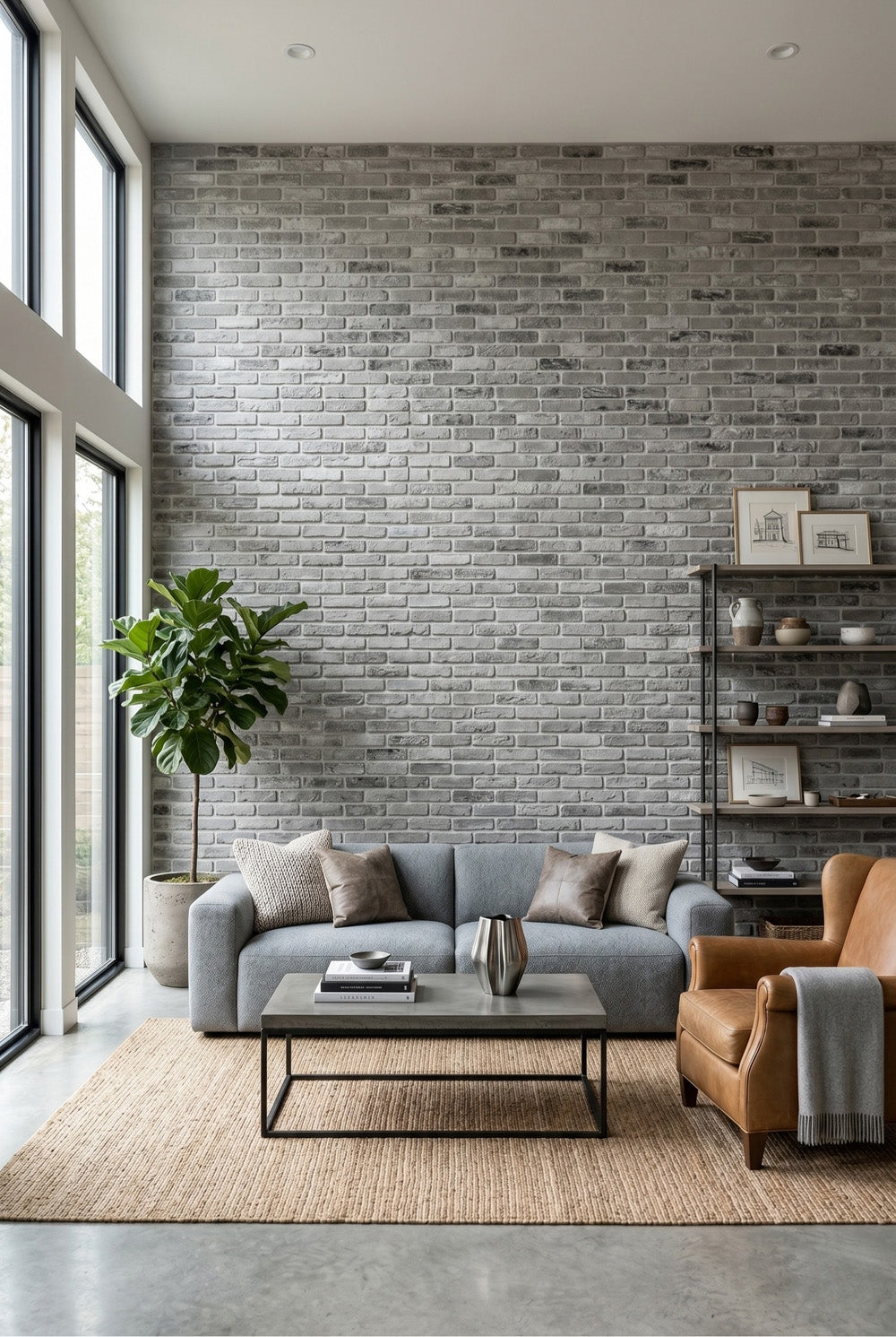 Panneau mural 3D - Metro Stone - Effet brique - PSE