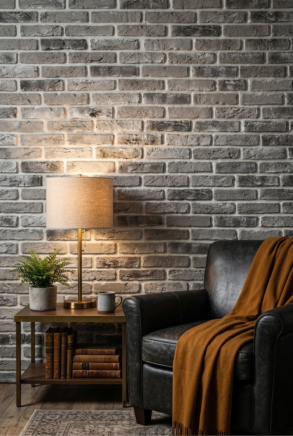 Panneau mural 3D - Metro Stone - Effet brique - PSE