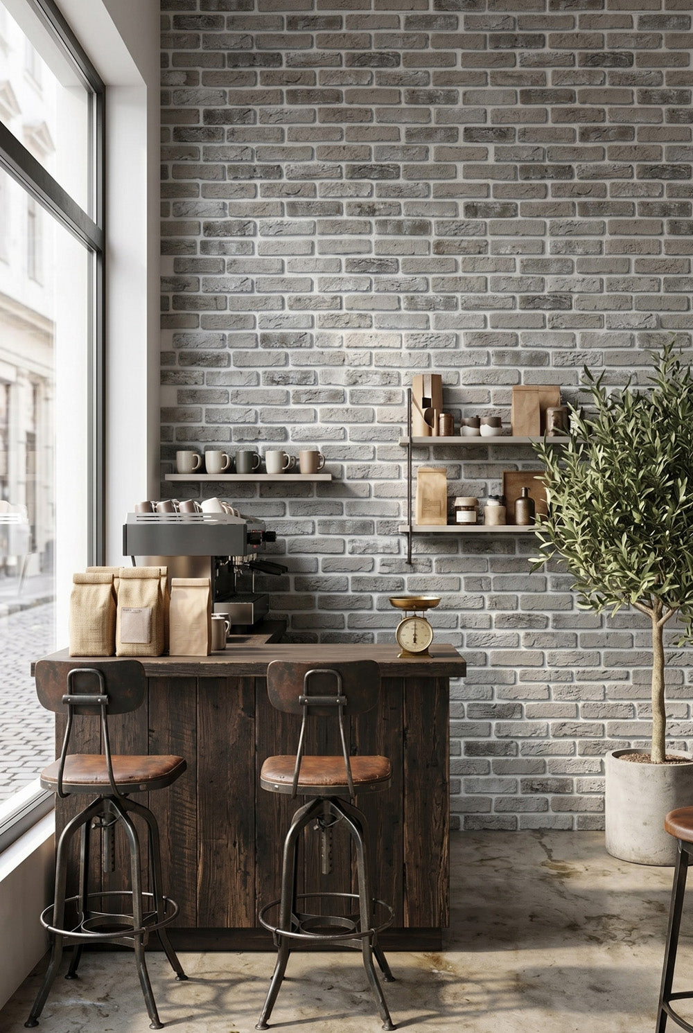 Panneau mural 3D - Metro Stone - Effet brique - PSE