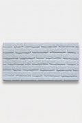 3D-wandpaneel - Witte baksteen - Baksteenlook - EPS