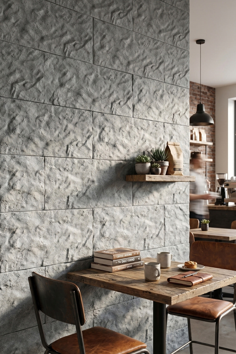 3D-wandpaneel - Windstone - Steenlook - EPS