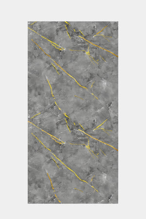 PVC-Wandpaneel - Orvia Gold - Marmoroptik - 122 x 260 cm