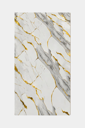 PVC-Wandpaneel - Carrara Gold - Marmoroptik - 122 x 260 cm