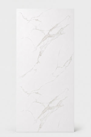 SPC-Wandpaneel - Calacatta (Matt) - Marmoroptik - 122 x 260 cm