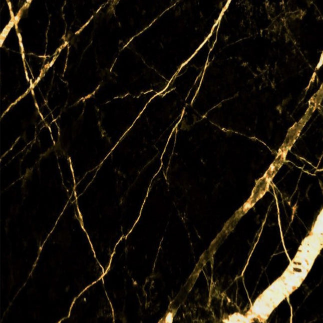 Gold Schwarz- Wandpaneel PVC - Marmoroptik - 260cm*122cm