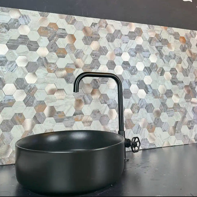 Selbstklebende Mosaik – Hexagon Art- 29,4x31x0,4cm