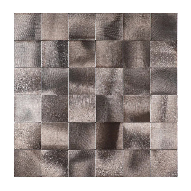 Selbstklebende Mosaik -Quatro Bronze- 30,5x30,5x0,4cm