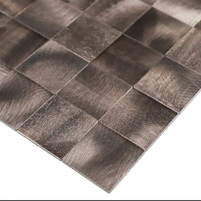 Selbstklebende Mosaik -Quatro Bronze- 30,5x30,5x0,4cm