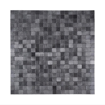 Selbstklebende Mosaik -Quatro Anthrazit-30,5x30,5x0,4cm