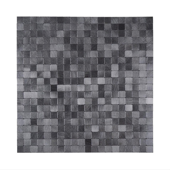 Selbstklebende Mosaik -Quatro Anthrazit-30,5x30,5x0,4cm