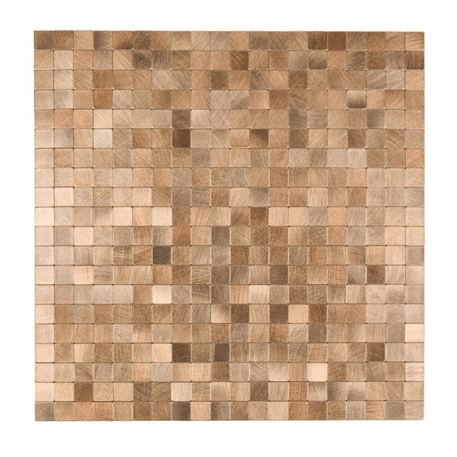 Selbstklebende Mosaik -Quatro Gold Palladium- 30,5x30,5x0,4cm
