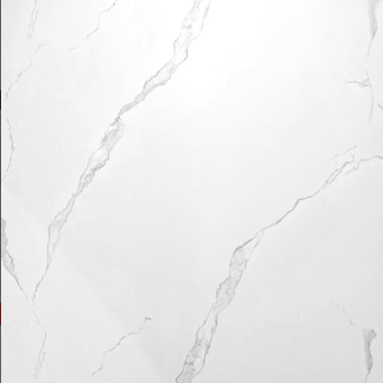 Wandpaneel PVC - Marmoroptik - 260cm*122cm- Weiß Calacatta