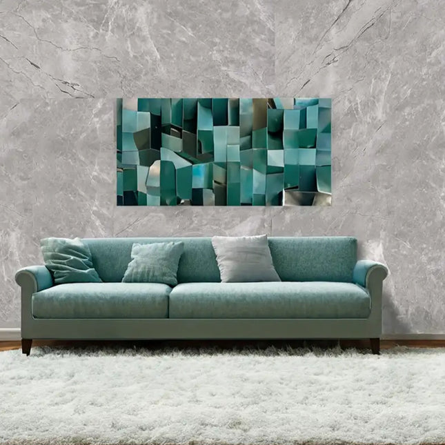 Grau Carrara- Wandpaneel PVC- Marmoroptik - 260cm*122cm