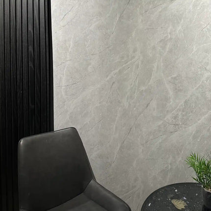 Grau Carrara- Wandpaneel PVC- Marmoroptik - 260cm*122cm