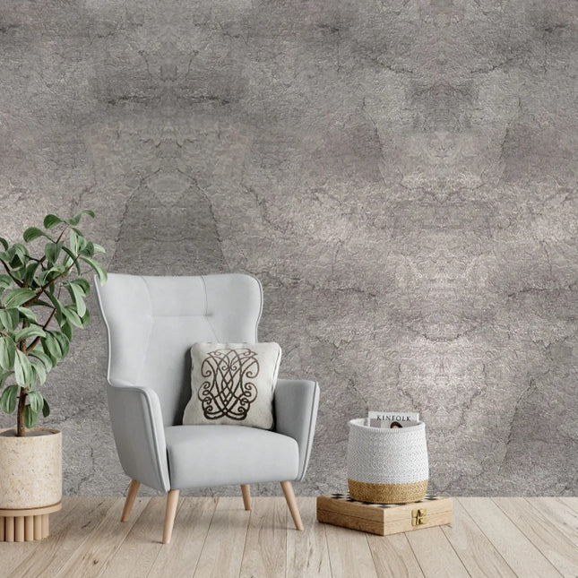 Wandpaneel PVC - Marmoroptik - 260cm*122cm- Gefrorenes Grau