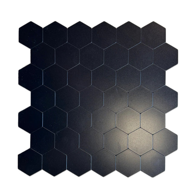 Selbstklebende Mosaik -Hexagon Black – 29,4x31x0,4cm