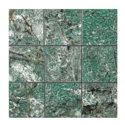 Selbstklebende Mosaik -Quatro Smarag - 30,5x30,5x0,4cm