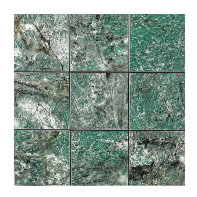 Selbstklebende Mosaik -Quatro Smarag - 30,5x30,5x0,4cm