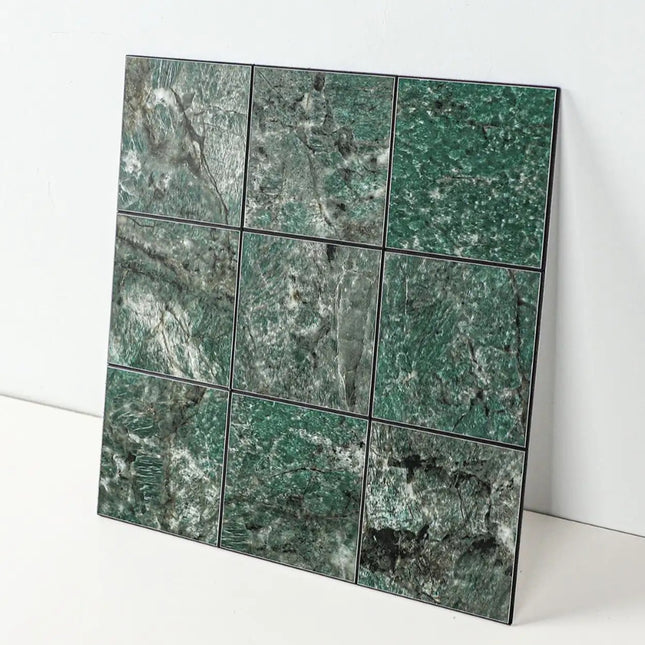 Selbstklebende Mosaik -Quatro Smarag - 30,5x30,5x0,4cm