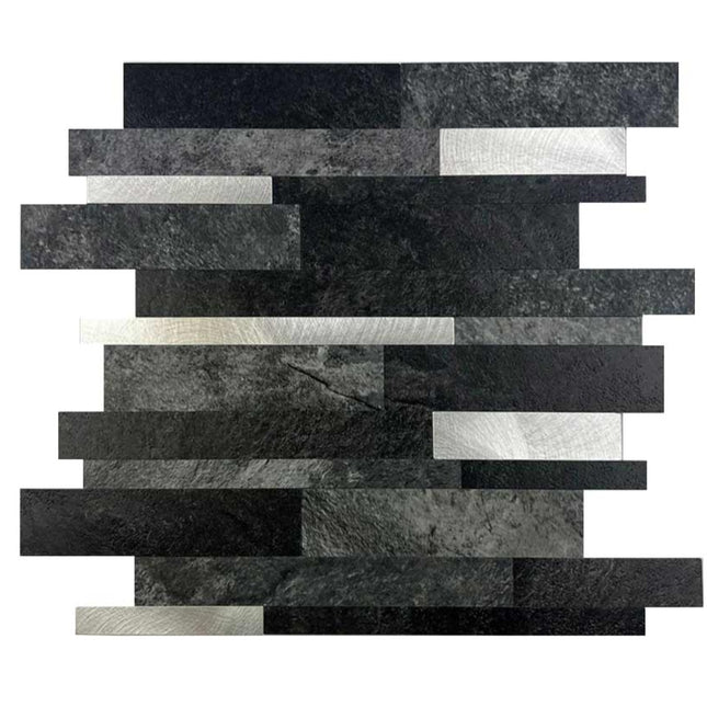 Selbstklebende Mosaik - Antra- 29,5x30x0,4cm