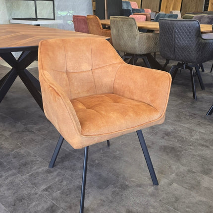 Esszimmerstuhl -  Hobbs - Gold