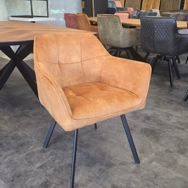 Esszimmerstuhl -  Hobbs - Gold