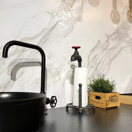 Elegance White – SPC Wandpaneel in Marmoroptik
122x260x0.3cm