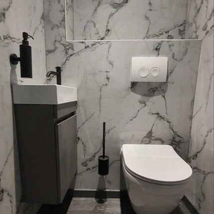 Bianco CarraraXL - PVC-Wandplatte in Marmoroptik  260x122CM