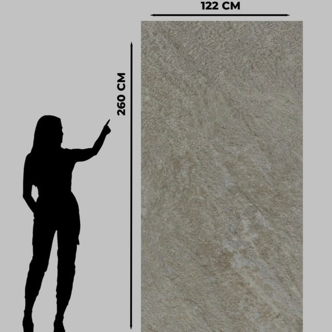 Wandpaneel SPC - Marmoroptik - 260cm*122cm- Ibiza Grün