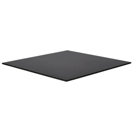 Gastro Tisch Kopenhag Schwarz mit Klapprahmen 69cm*69cm